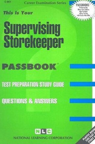 Cover of Supervising Storekeeper