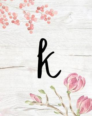 Book cover for K