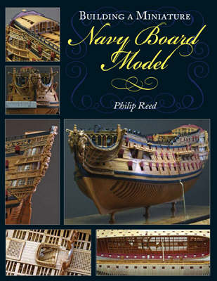 Book cover for Building Miniature Navy Board Ship Models