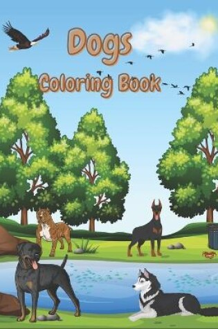 Cover of Dogs Coloring Book