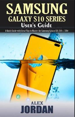 Book cover for Samsung Galaxy S10 Series User's Guide