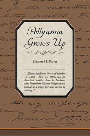Cover of Pollyanna Grows Up (eBook)