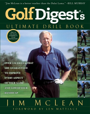 Book cover for Golf Digest's Ultimate Drill Book