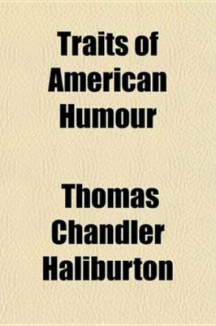 Cover of Traits of American Humour