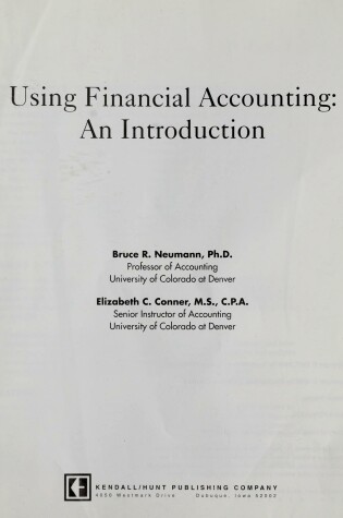 Cover of Using Financial Accounting