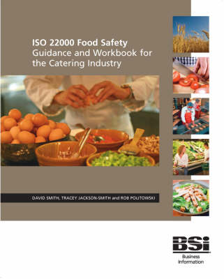 Book cover for ISO 22000 Food Safety: Guidance and Workbook for the Catering Industry