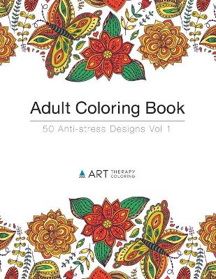 Book cover for Adult Coloring Book