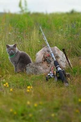 Book cover for Fishing Cat Notebook