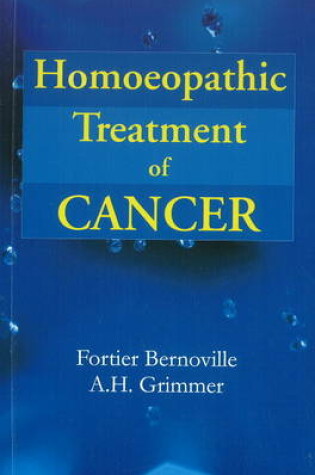 Cover of Homoeopathic Treatment of Cancer