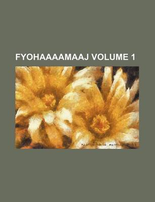 Book cover for Fyohaaaamaaj Volume 1