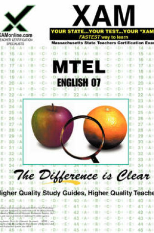Cover of MTEL English 07