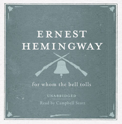 Book cover for For Whom the Bell Tolls Unabridged Audio CD