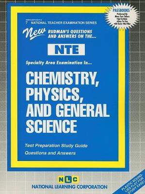 Book cover for CHEMISTRY, PHYSICS, AND GENERAL SCIENCE