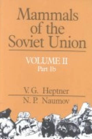 Cover of Mammals of the Soviet Union