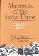 Book cover for Mammals of the Soviet Union