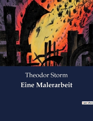 Book cover for Eine Malerarbeit