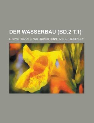 Book cover for Der Wasserbau (Bd.2 T.1)