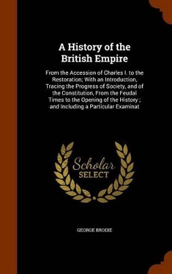 Book cover for A History of the British Empire