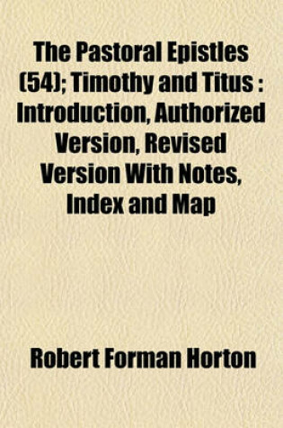 Cover of The Pastoral Epistles (54); Timothy and Titus