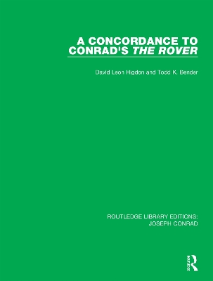 Book cover for A Concordance to Conrad's The Rover