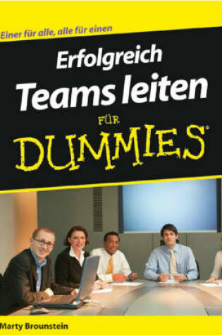 Cover of Teams Erfolgreich Fuhren Fur Dummies