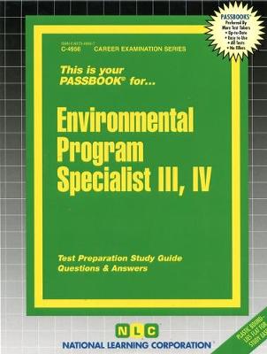 Book cover for Environmental Program Specialist III, IV