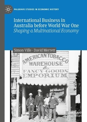 Cover of International Business in Australia Before World War One