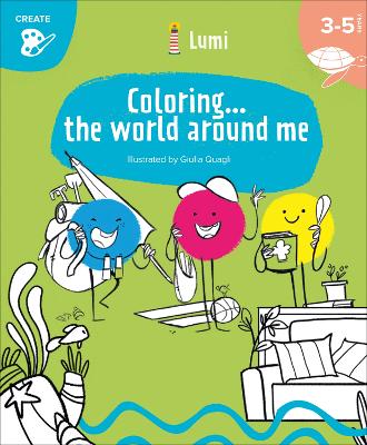 Book cover for Coloring... The World Around Me
