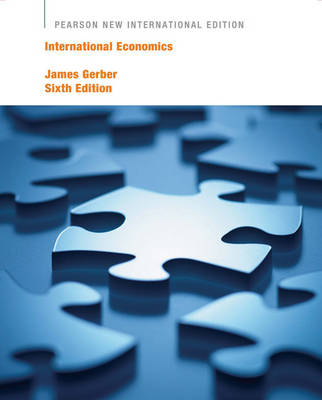 Book cover for International Economics Pearson New International Edition, plus MyEconLab without eText