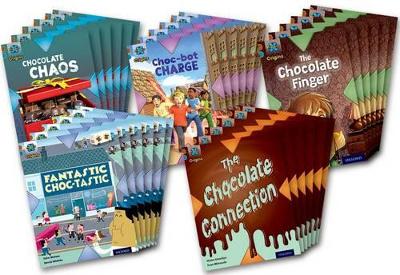 Book cover for Project X Origins: Brown Book Band, Oxford Level 9: Chocolate: Class Pack of 30