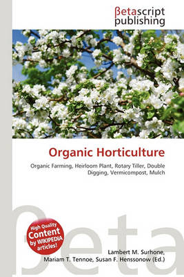 Cover of Organic Horticulture