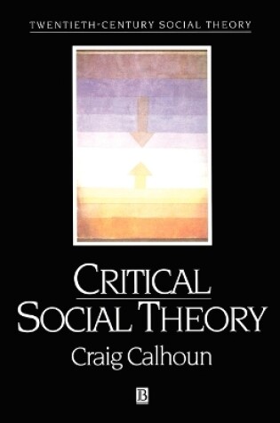 Cover of Critical Social Theory