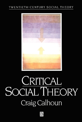 Cover of Critical Social Theory