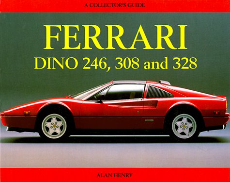 Book cover for Ferrari Dino 246, 308 and 328
