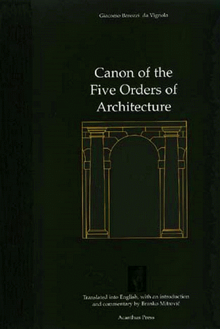 Book cover for Canon of the Five Orders of Architecture