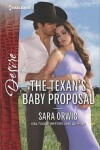 Book cover for The Texan's Baby Proposal