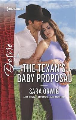 Book cover for The Texan's Baby Proposal