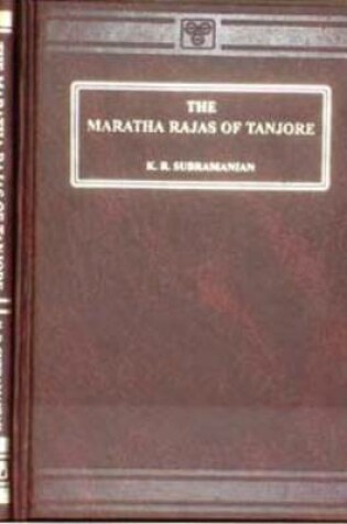 Cover of Maratha Rajas of Tanjore