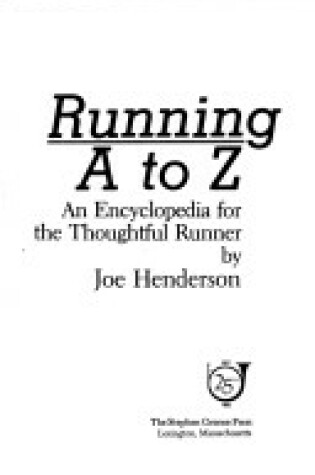 Cover of Running A.to Z.