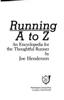 Book cover for Running A.to Z.