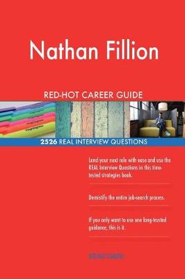 Book cover for Nathan Fillion RED-HOT Career Guide; 2526 REAL Interview Questions