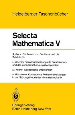 Book cover for Selecta Mathematica V
