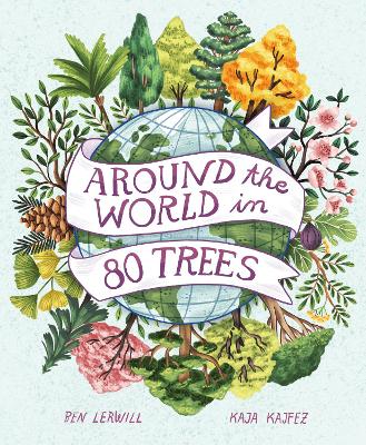 Book cover for Around the World in 80 Trees