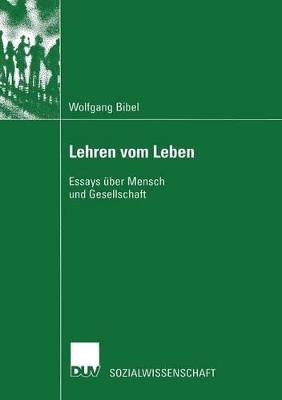 Cover of Lehren vom Leben