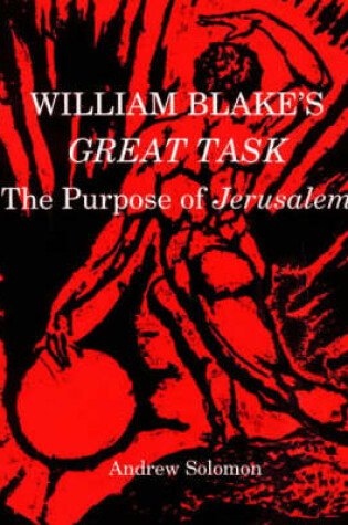 Cover of William Blake's Great Task