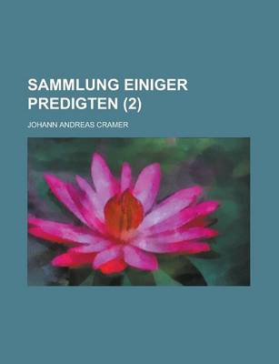 Book cover for Sammlung Einiger Predigten (2)
