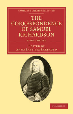 Book cover for The Correspondence of Samuel Richardson 6 Volume Set