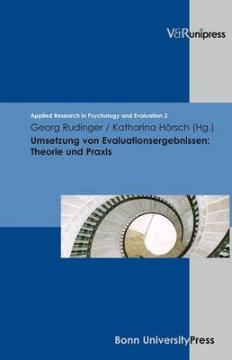 Book cover for Applied Research in Psychology and Evaluation.