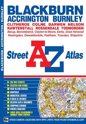 Cover of Blackburn and Burnley A-Z Street Atlas