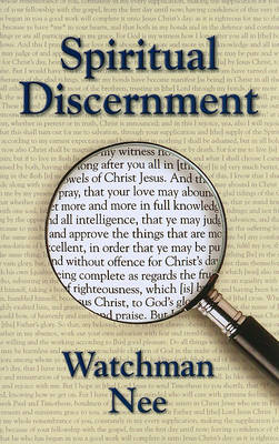 Book cover for Spiritual Discernment
